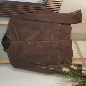 A.L.C. At Last Activity Women's Classic Brown Corduroy Blazer Jacket